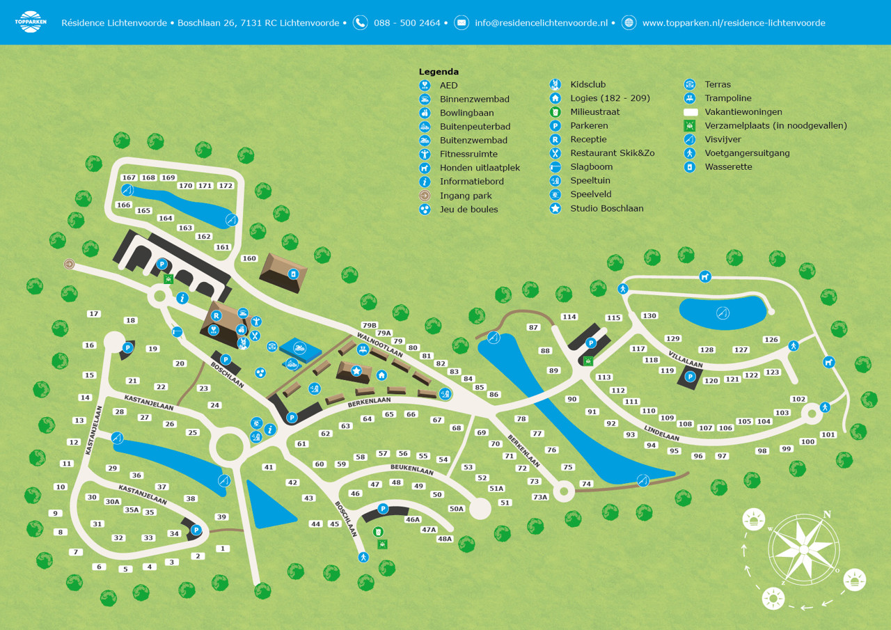 Plattegrond van Résidence Lichtenvoorde